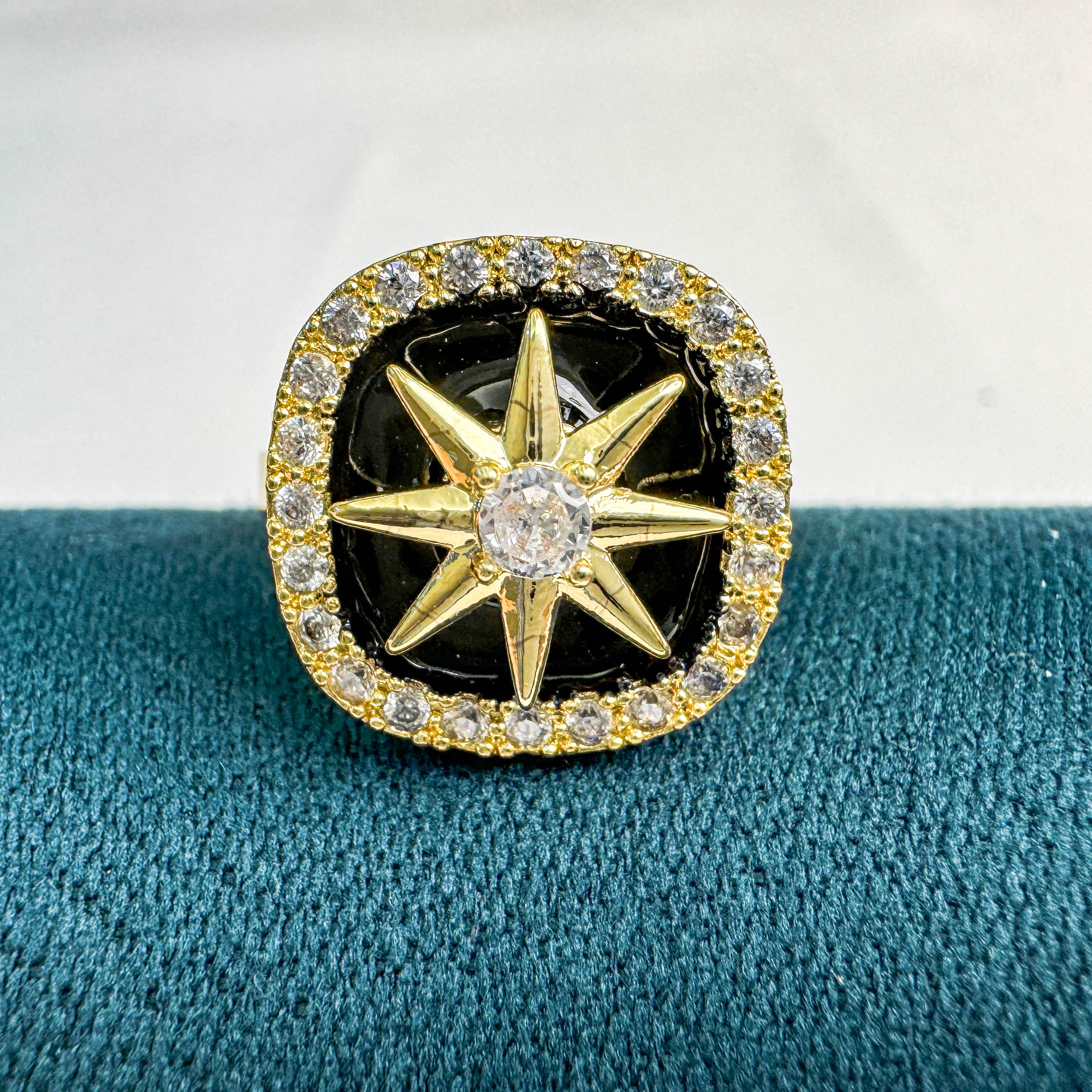 New 2025 Octaspin Anxiety Ring 8-Point Rotating Star Ring for Adult Stress Relief | Unisex Fidget Jewelry